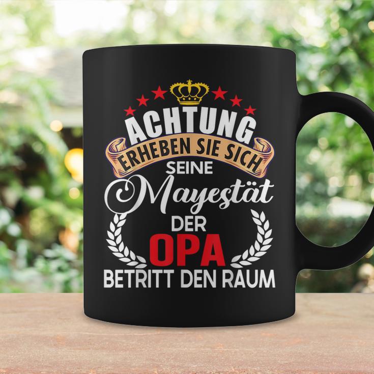 Achtung Seine Majestät Der Opaatertag German Langu Tassen Geschenkideen