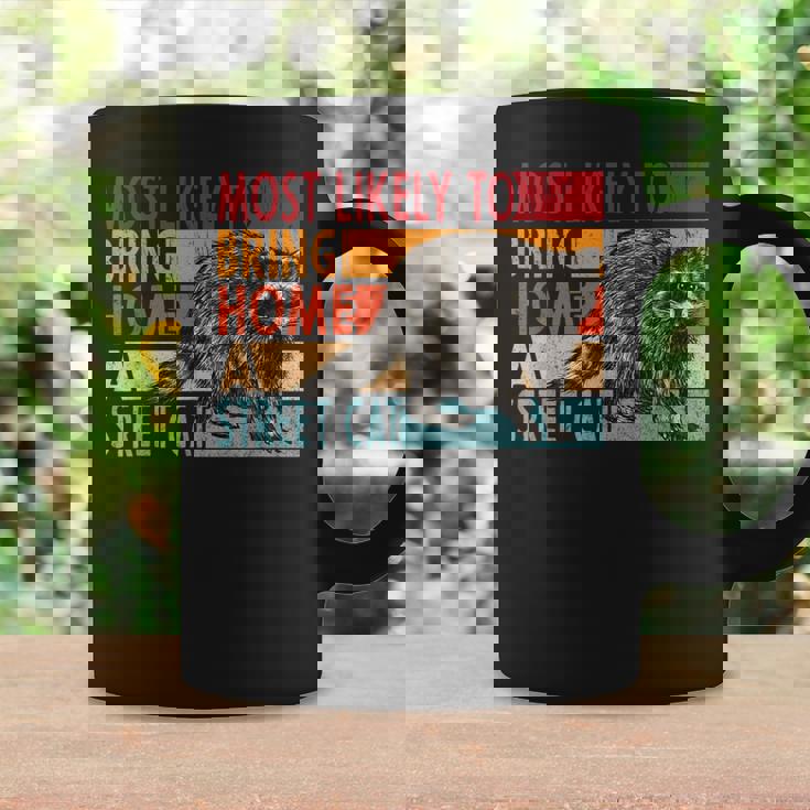 Adopt A Street Cat Street Cat Raccoon Lovers Coffee Mug Gifts ideas