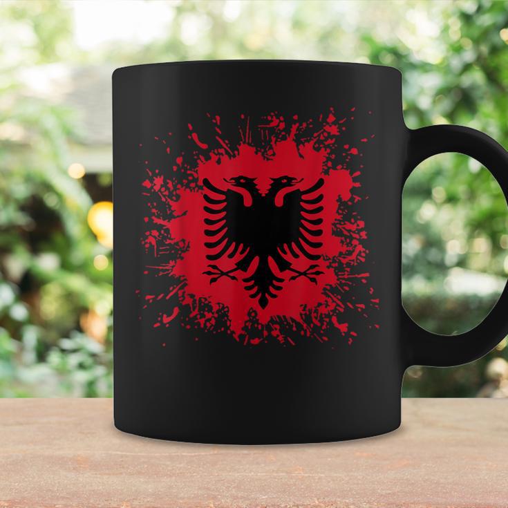 Albania Flag Shqiperi Albanian Flag Shqiperia Tassen Geschenkideen