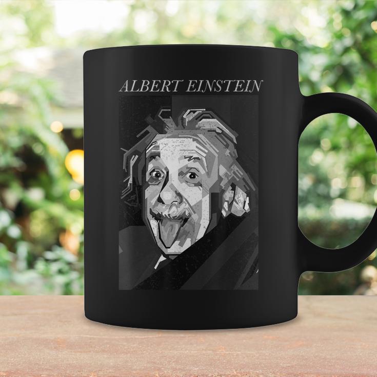 Albert Einstein Logic Quote Front Back Tassen Geschenkideen