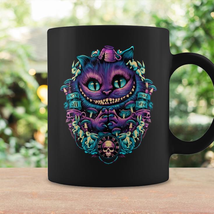 Alice In Wonderland Cheshire Cat All Mad Here Tassen Geschenkideen