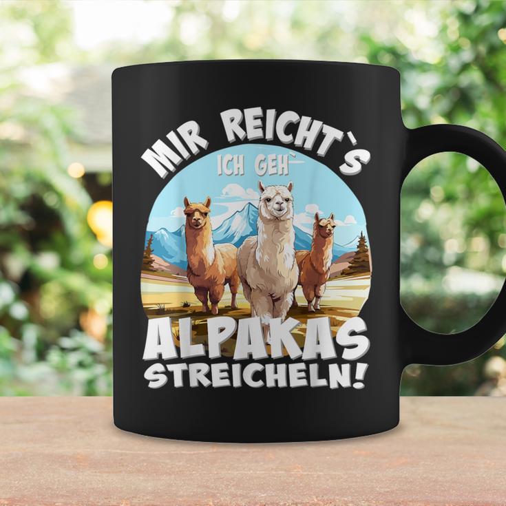 Alpaca And Lamas Mir Reichts Ich Geh Alpakas Streicheln Tassen Geschenkideen