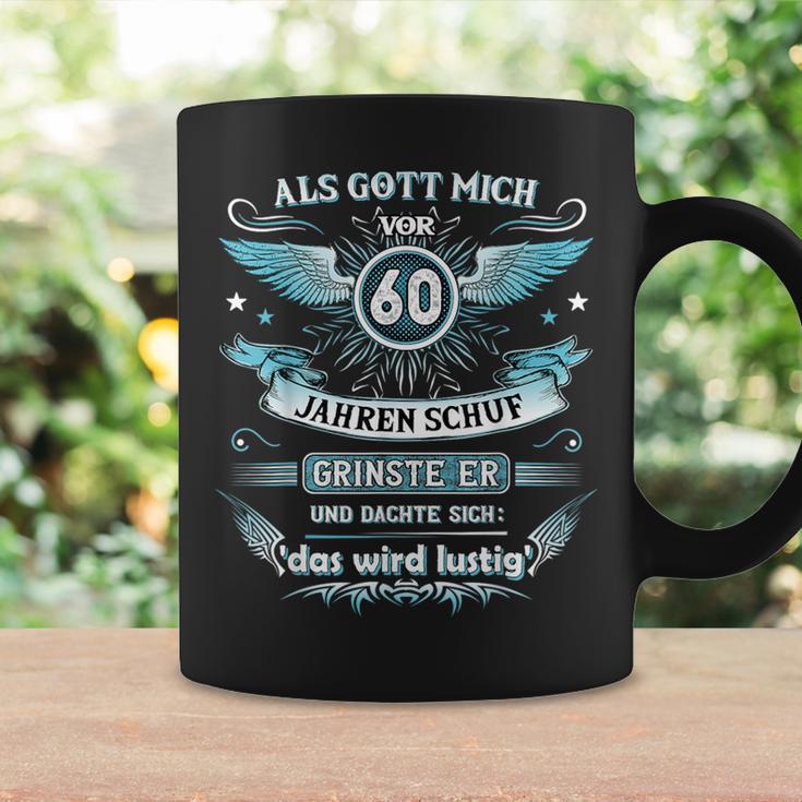 Als Gott Mich 60 Jahreor Schuf Grinste Er Das Wird Tassen Geschenkideen