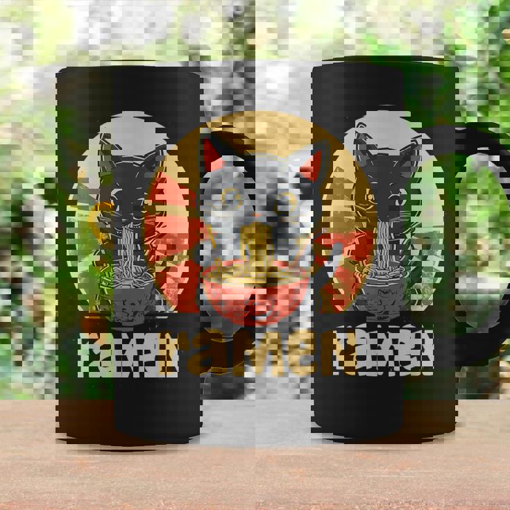 Anime Cat Ramen Kawaii Japanese Cat Kawaii Manga Coffee Mug Gifts ideas
