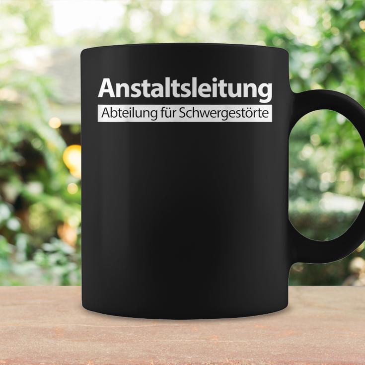 Anstaltsleitnße Anstaltsleitung Bad Sayings Job Work Fun Women's Tassen Geschenkideen