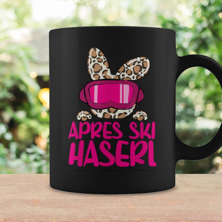 Après Ski Haserl Skier Apres Ski Party Leo Print Tassen Geschenkideen