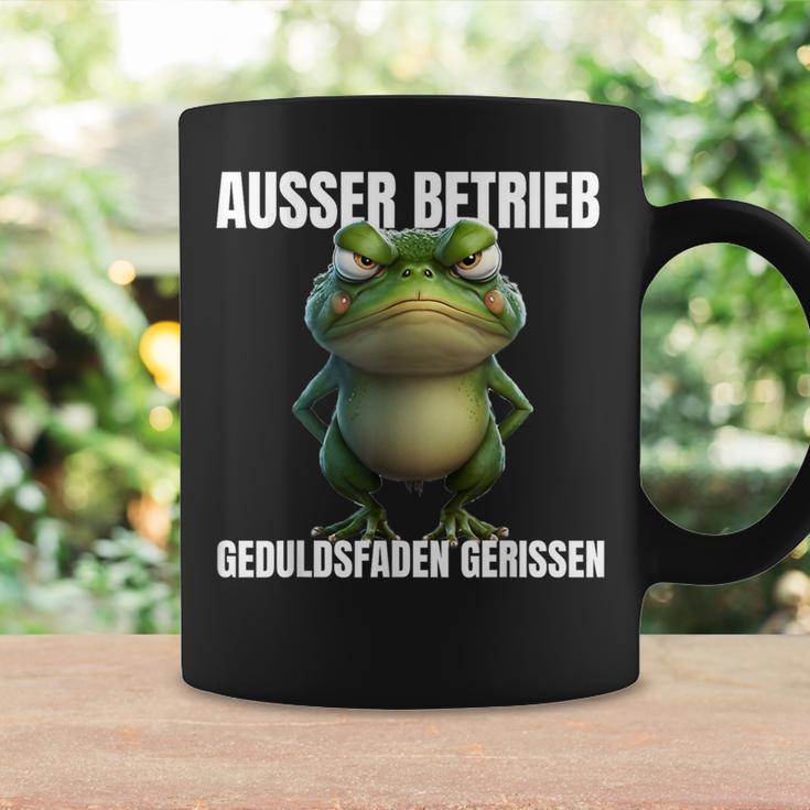 Außer Berieb Geduldsfaden Gerissen Frosch Monday Tassen Geschenkideen