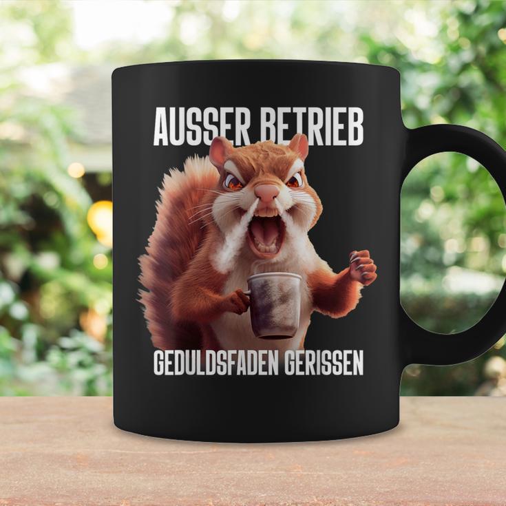 Ausser Betrieb X Geduldsfaden Gerissen Squirrel Coffee Tassen Geschenkideen