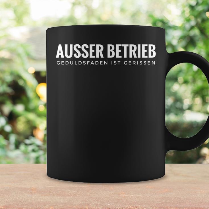 Ausser Betriebs Geduldsfaden Ist Gerissen Tassen Geschenkideen