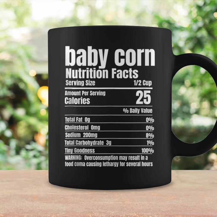 Baby Corn Nutrition Facts Thanksgiving Christmas Food Tank Top Graphic Print Coffee Mug Gifts ideas
