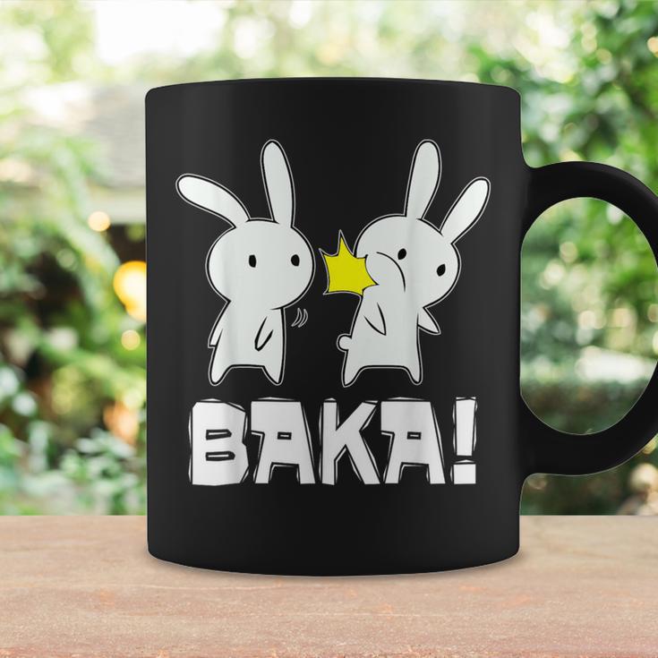 Baka Slogan Rabbit Ear-Fig For Japan Friends Tassen Geschenkideen