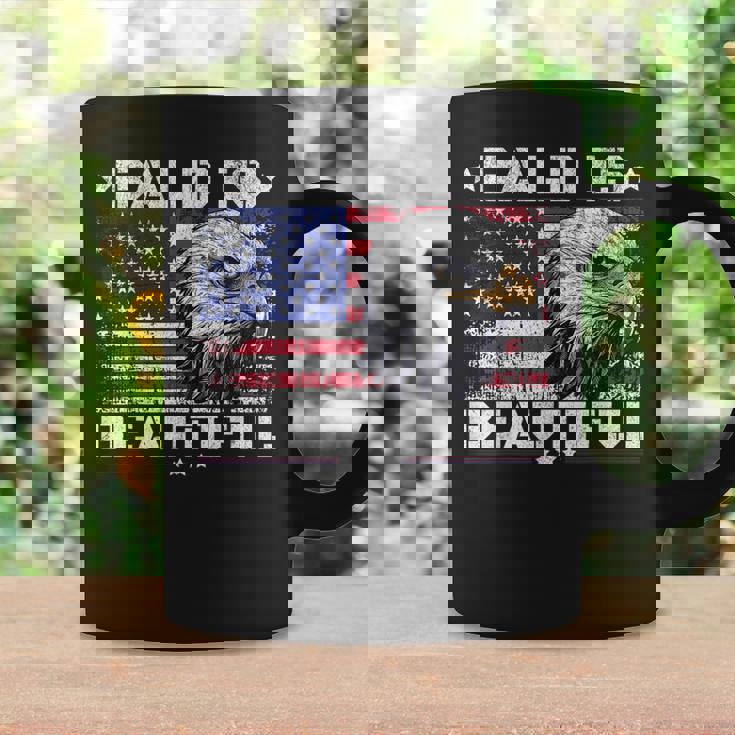 Bald Is Beautiful 4Th Of July Independence Day America Eagle Coffee Mug Gifts ideas
