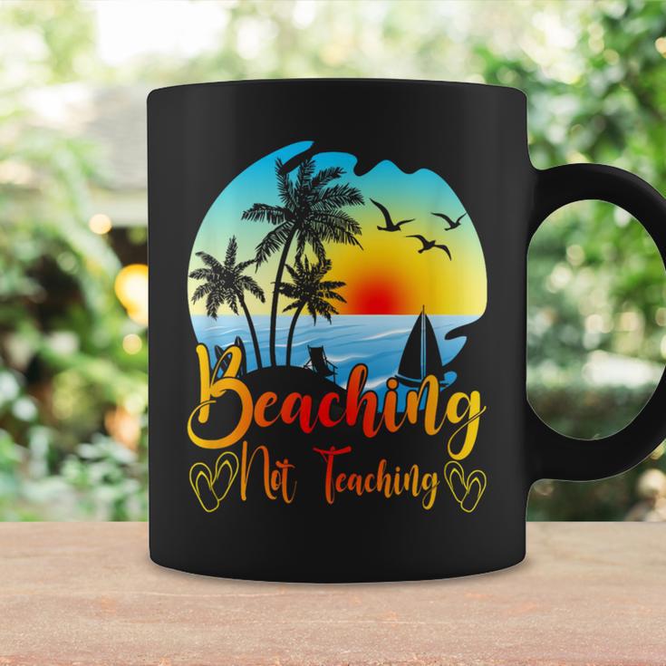 Beaching Not Teaching Lustiger Sommerlehrer Strandurlaub Tassen Geschenkideen