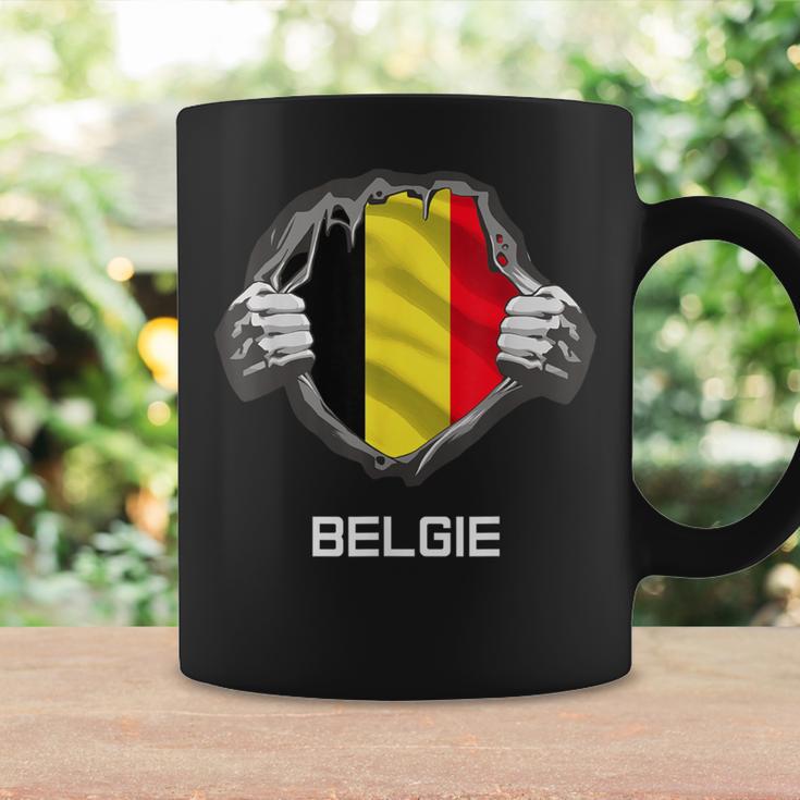 Belgium Belgie Flag Heart Fan Jersey Tassen Geschenkideen