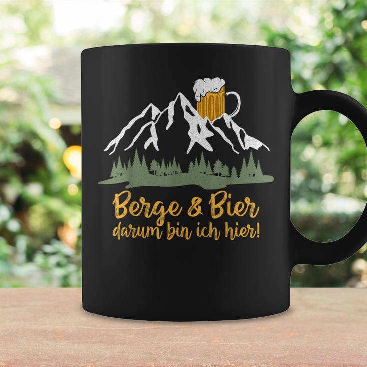 Berge & Bier Darum Bin Ich Hier Tassen Geschenkideen