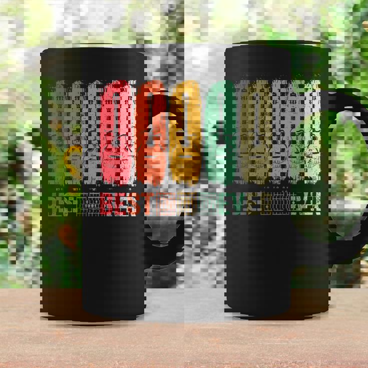 Best Guitarist Dad Ever Guitare Rétro Musicien Père Tasse Idées cadeaux