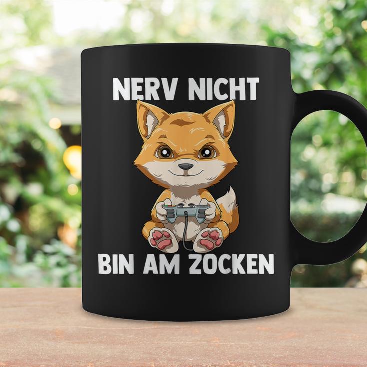 Bin Am Zocken Gaming Fox Tassen Geschenkideen