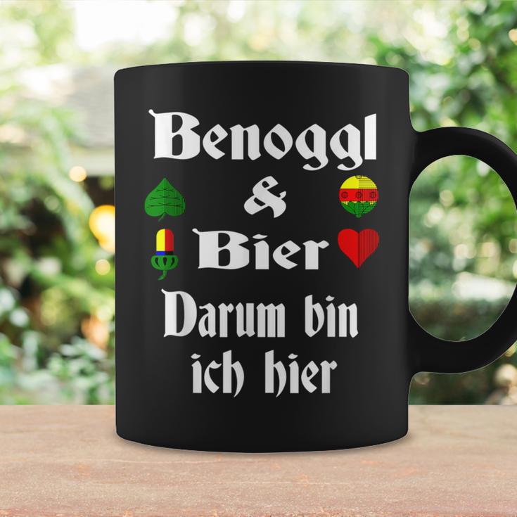 Binokel Player Swabian Schwabe Beer Benoggl Tassen Geschenkideen