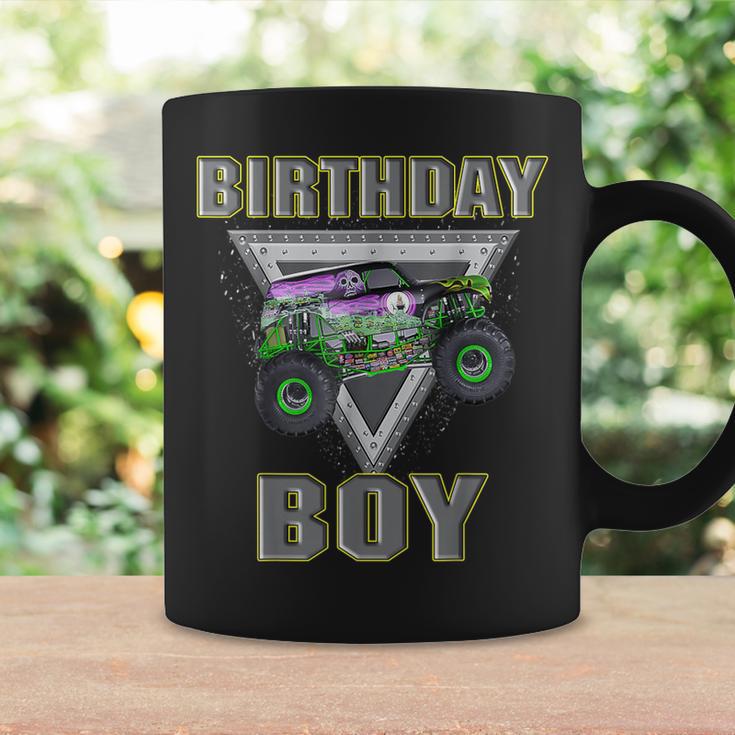 The Birthday Boy Monster Truck Are My Jam Truck Lovers Coffee Mug 