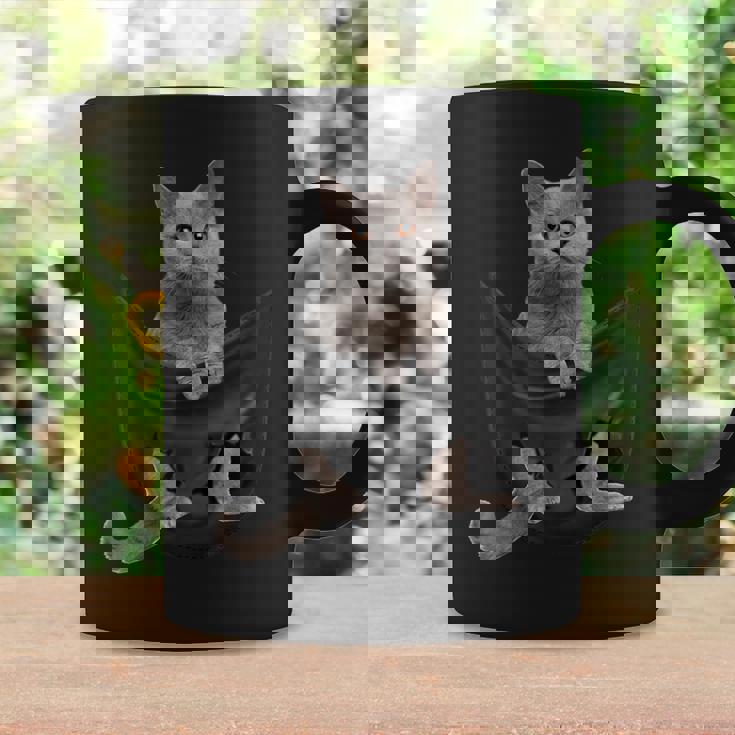 British Shorthair Bolsillo Interior Británico Amante Del Pelo Corto Taza de café Ideas de regalos