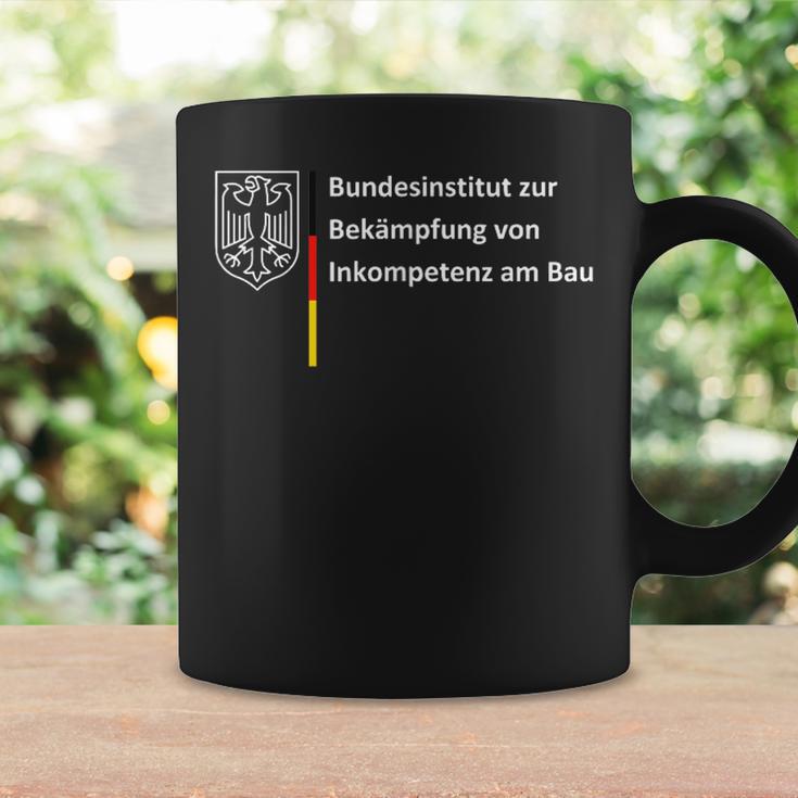 Bundesinstitut Zur Bekämpfungon Inkompetenz Am Bau Tassen Geschenkideen