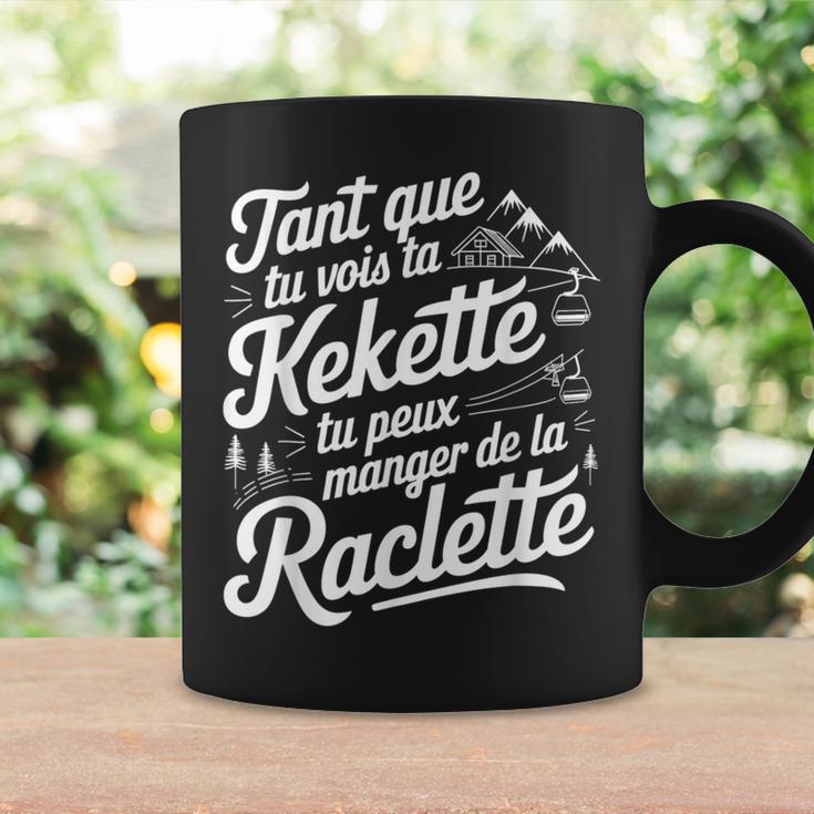 Sweat à Capuche Humour Raclette – 'Tant Que Tu Vois Ta Kekette…' Cadeau Beauf