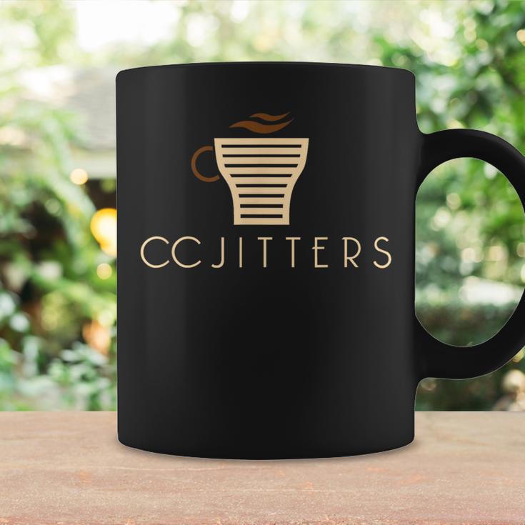 Cc Jitters Coffee Shop Coffee Mug - Monsterry
