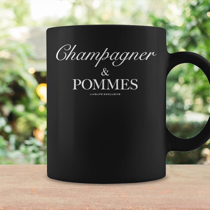 Champagner & Pommes X Livelife Love Champagne Fries Love Tassen Geschenkideen