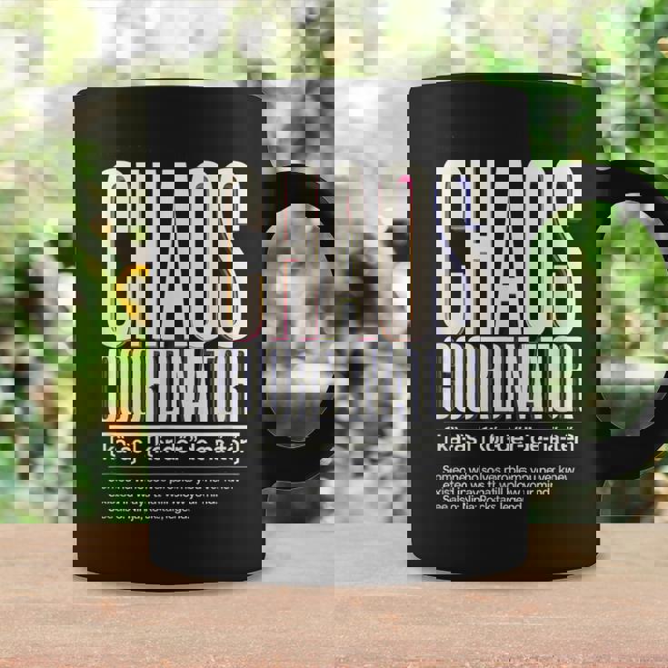 Chaos Coordinator Professeur De Chef Organisé Amusant Tasse Idées cadeaux