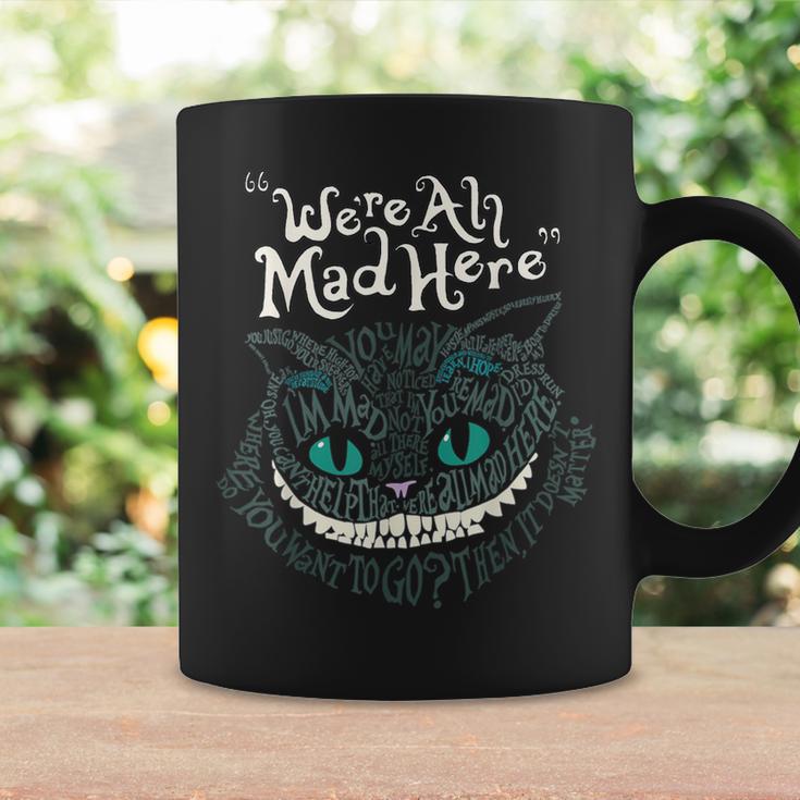 Cheshire Alice Cat Wir Sind Alleerrückt Hier Wunderland Tassen Geschenkideen