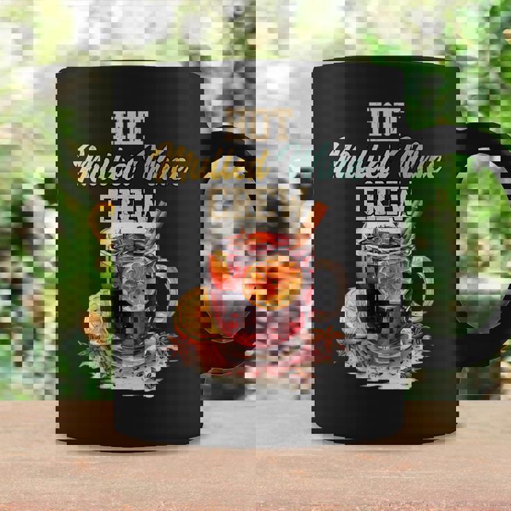 Christmas Market HOT MULLED WINE CREW Friendship Graphic Print Coffee Mug Gifts ideas