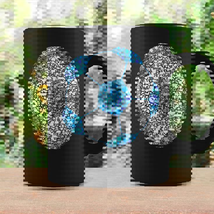 Colorful Polka Dot Soccer Lover International Dot Day Coffee Mug Gifts ideas