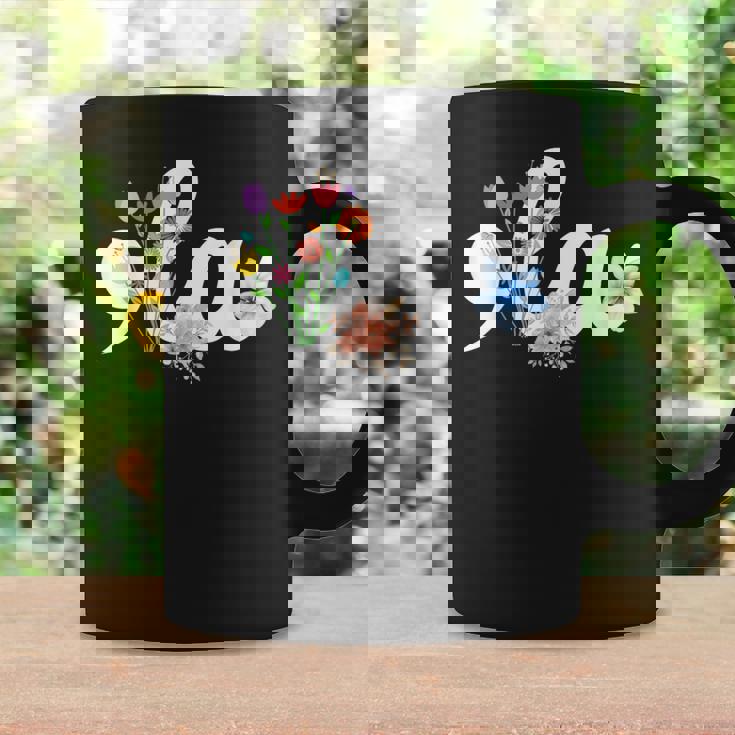 Comma La Floral Kamala Harris President 2024 Coma La Flowers Coffee Mug Gifts ideas