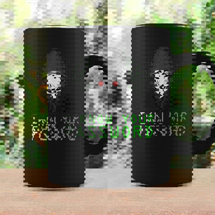 Conosco La Tua Password Anonymous Mask Pro Hacker Tazze Ideas de regalos