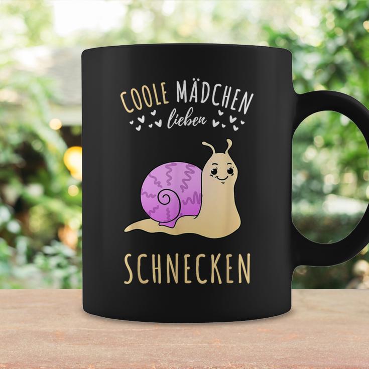 Coole Mädchen Lieben Schnecken Geschenk Tassen Geschenkideen