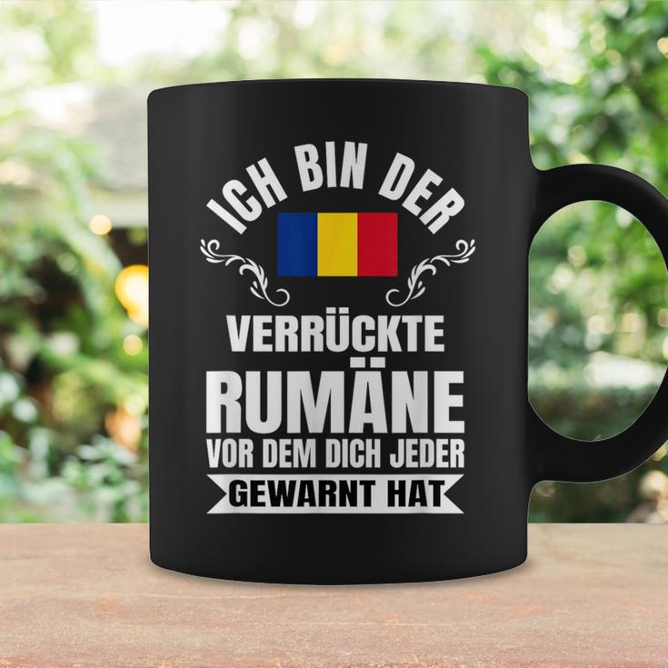 Crazy Romania Romanian Flag Tassen Geschenkideen