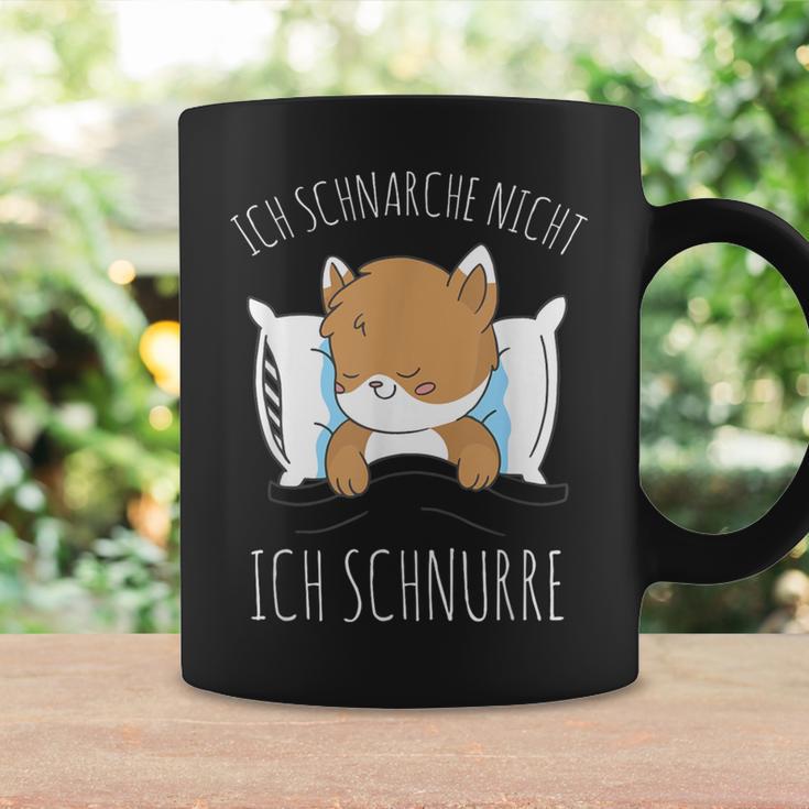 Cute Cat Pyjamas Ich Schnarche Nicht Ich Schnurre Tassen Geschenkideen