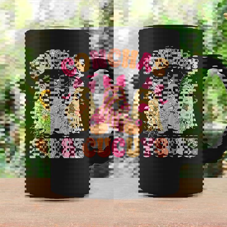 Cute Conchas And Cucuys Ghost Mexican Halloween Ghost Coffee Mug Gifts ideas