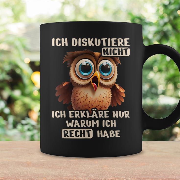 Cute Owl Streite Nicht Erklare Nur Warum Ich Recht Habe Tassen Geschenkideen