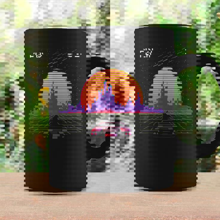 Cyberpunk Outrun Synthwave Tramontoeloce Auto EsteticaTazze Ideas de regalos