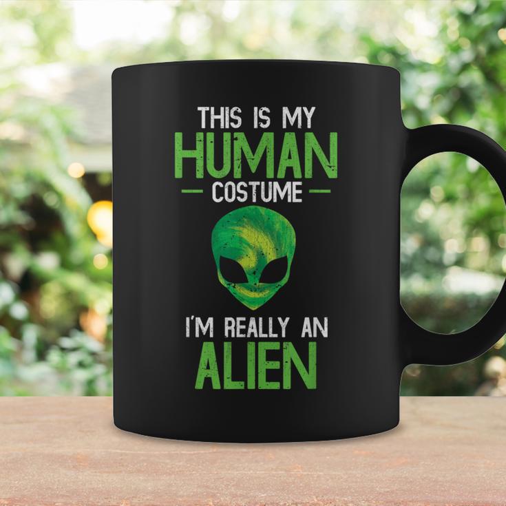 Das Ist Mein Menschensch Costume Alien Alien Tassen Geschenkideen