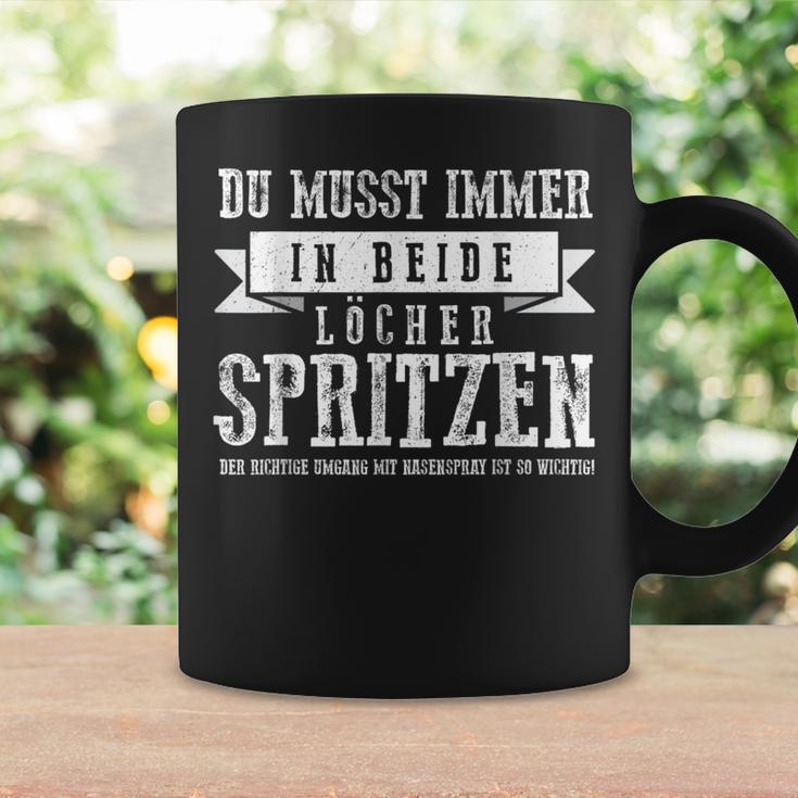 Du Muss Immer In Beiden Holes Spritzen Tassen Geschenkideen