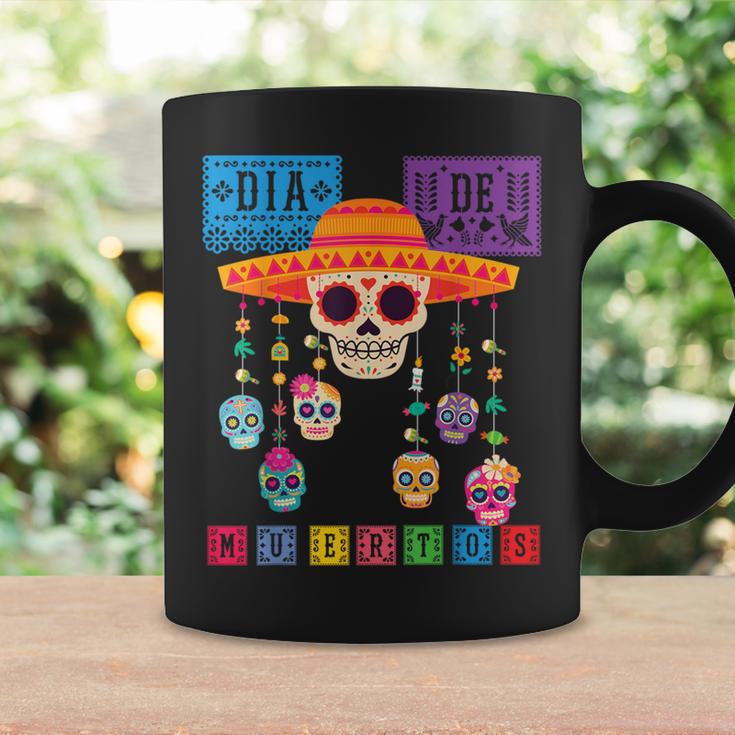 Dia De Los Muertos Day Of The Dead Sugar Skull Halloween Coffee Mug ...