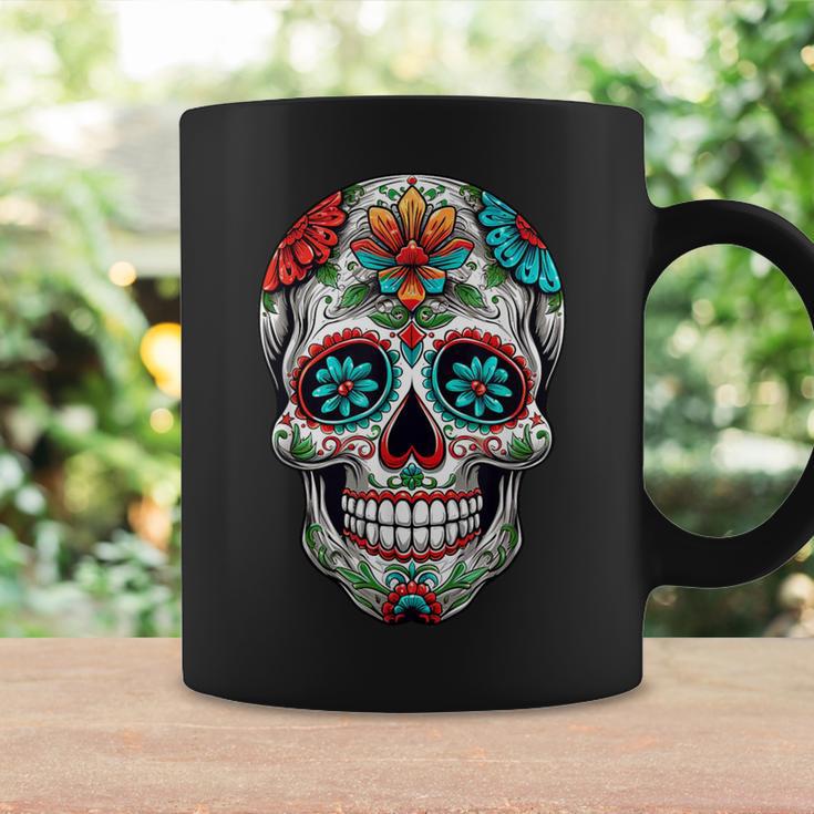 Dia De Los Muertos Decorative Mexican Head Sugar Skull Tassen Geschenkideen