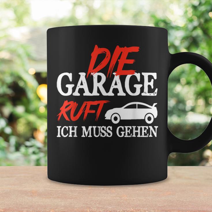 Die Garage Ruft Mechanik Kfz Humour Mechanic Tassen Geschenkideen