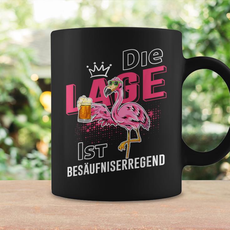 Die Lage Ist Besaffniserregend Saufen Flamingo Beer S Tassen Geschenkideen