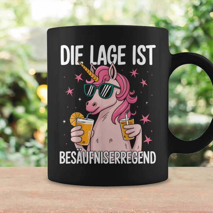 Die Lage Ist Besäufniserregend Saying Party Outfit Tassen Geschenkideen