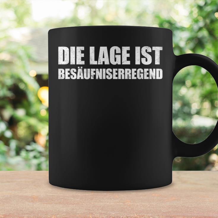 Die Lage Ist Besäufniserregend Sayings Tassen Geschenkideen