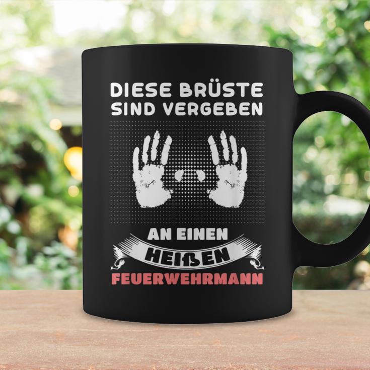 Diese Brüste Sindergeben Feuerwehrmann Beruf German Tassen Geschenkideen