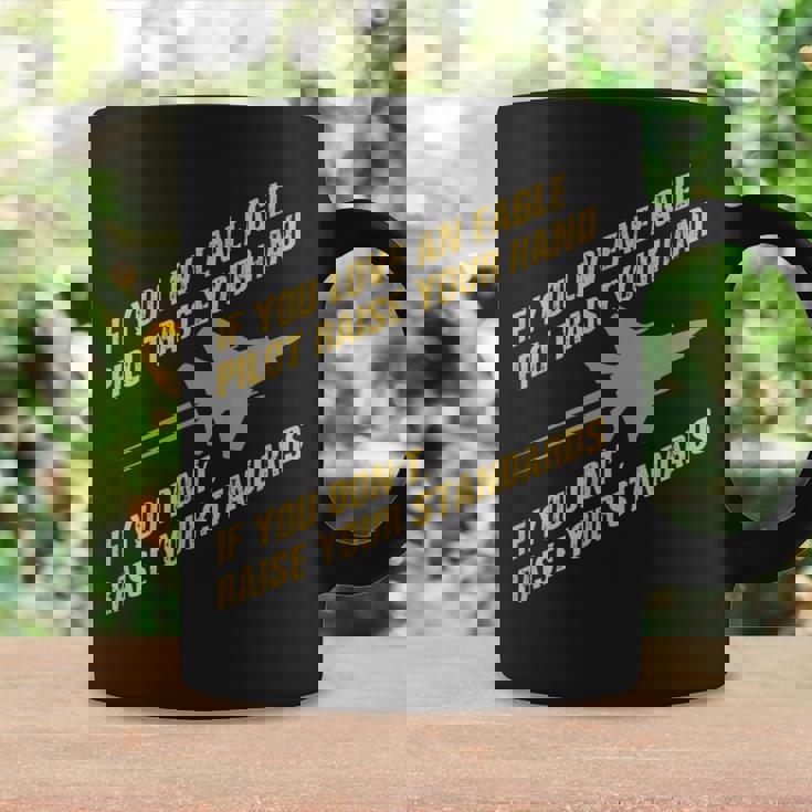 Divertente Fighter Pilot Citazione F-15 Eagle Tazze Ideas de regalos